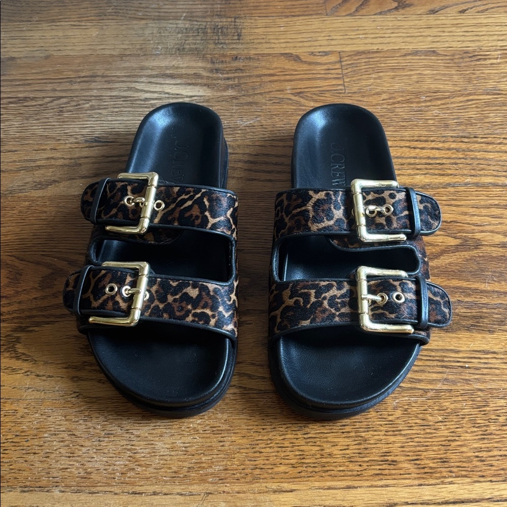 Leopard Print Slides